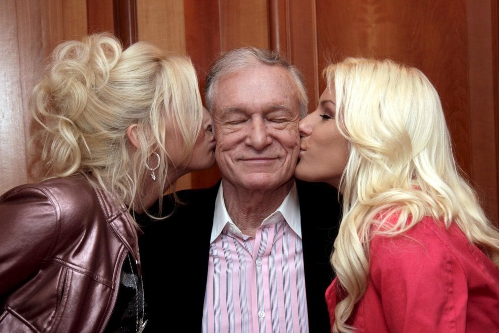 Hefner e le playmate