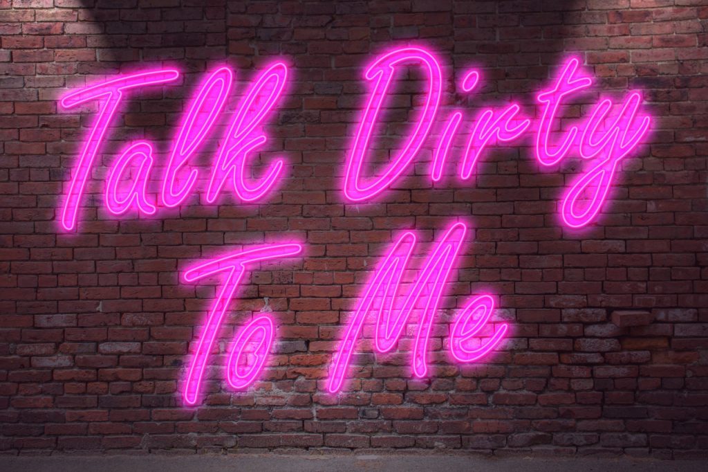 Talk Dirty To Me Neon