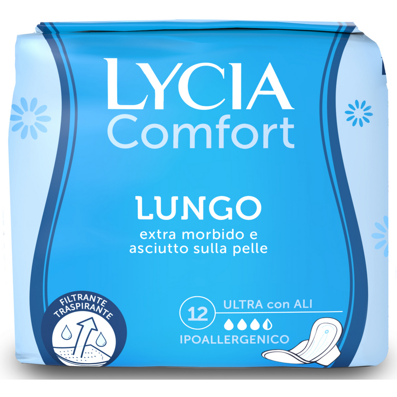 LYCIA ASSORBENTI COMFORT LUNGO ULTRA ALI 12 PZ