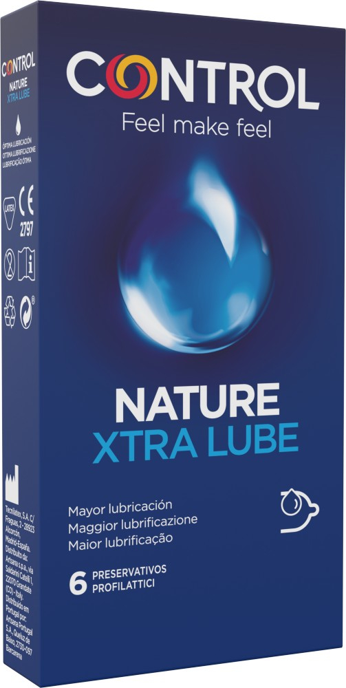 Control Adapta Xtra Lube - 6 pezzi