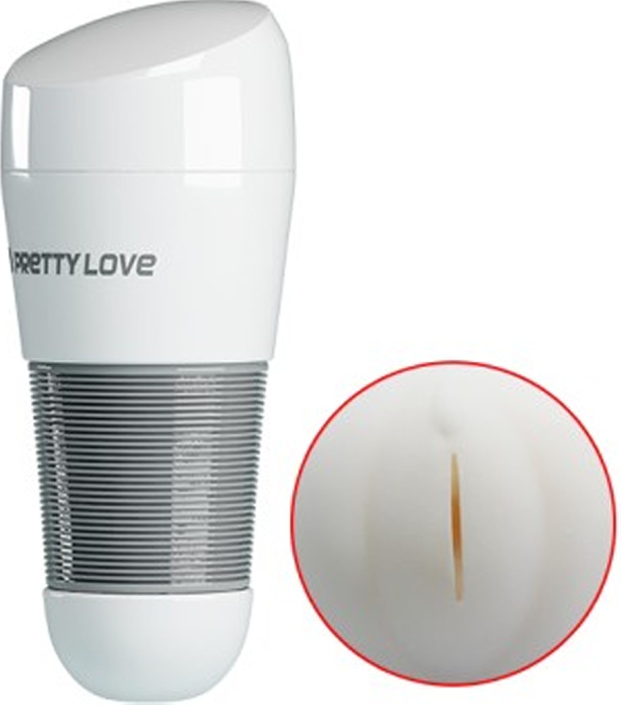 Kitty Vagina Masturbator - White