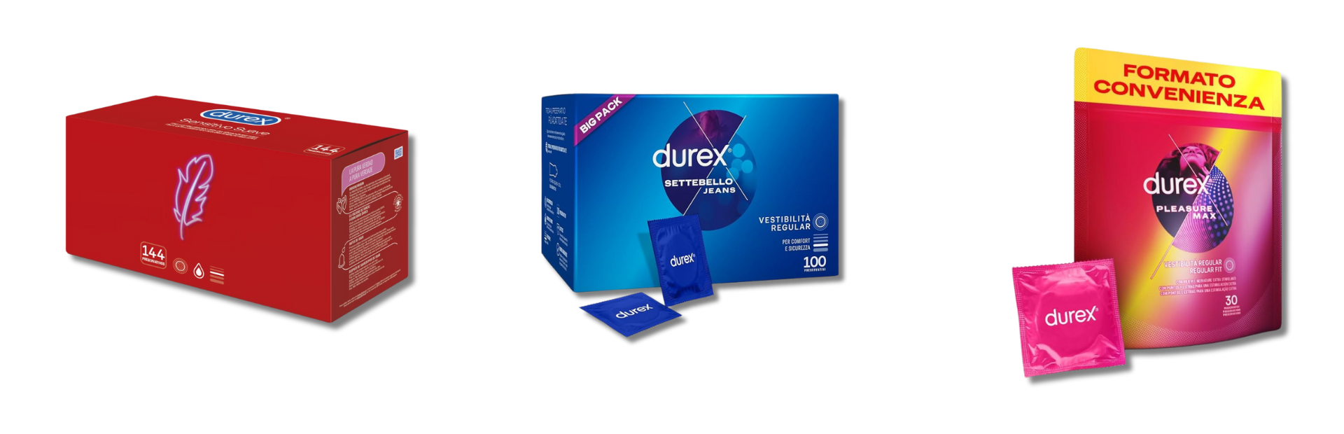 Grandi quantità: novità Durex