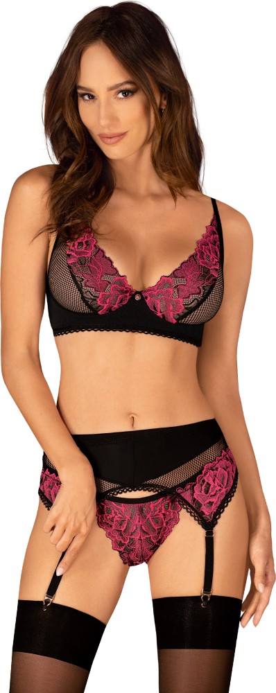 Rosenty Set With Garter Belt