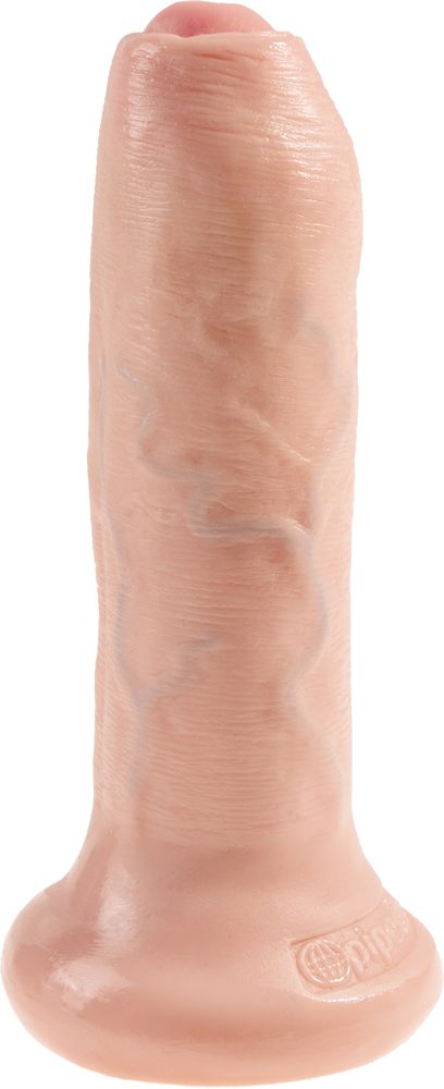 6" Uncut Cock