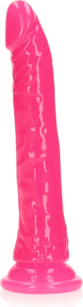 Slim Dildo Suction Cup Glow in the Dark 9''