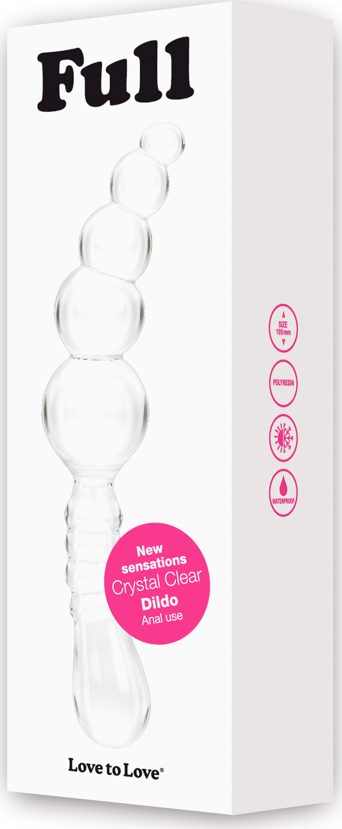 Offerte prezzi Love to love full - dildo in resina sintetica Love to love full - dildo in resina sintetica