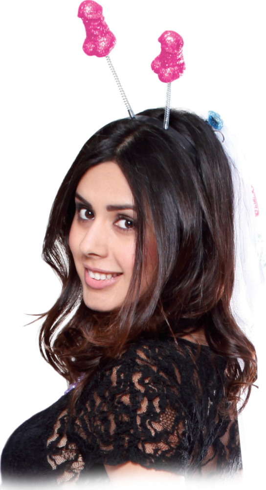 Offerte prezzi Bachelorette pecker boppers frontino glitter - cerchietto per capelli Bachelorette pecker boppers frontino glitter - cerchietto per capelli