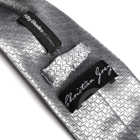 50 Sfumature di Grigio Christian Grey's Silver Tie - cravatta da uomo