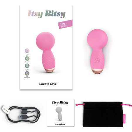 Mini massaggiatore wand Love to Love Itsy Bitsy