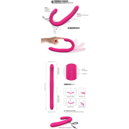Doppio vibratore Dorcel Orgasmic Double Do