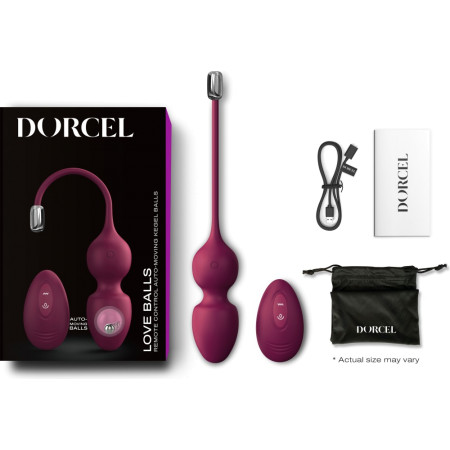 Palline vaginali vibranti Love Balls Dorcel