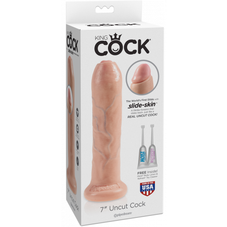 Dildo realistico Uncut 7" Flesh Pipedream