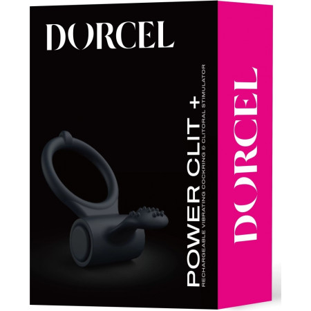 Anello fallico vibrante Power Clit + Dorcel