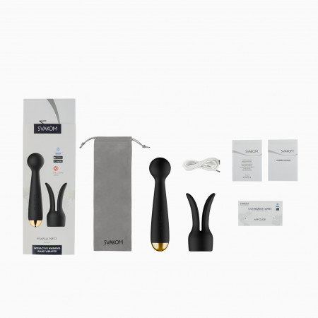 Vibratore wand riscaldante Svakom Emma Neo