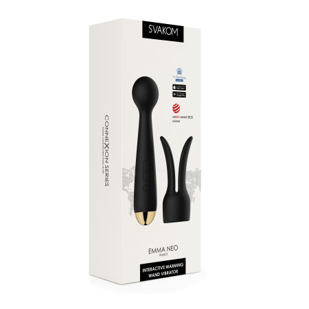 Vibratore wand riscaldante Svakom Emma Neo