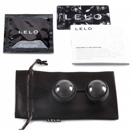 Lelo Luna Beads Noir palline da Geisha