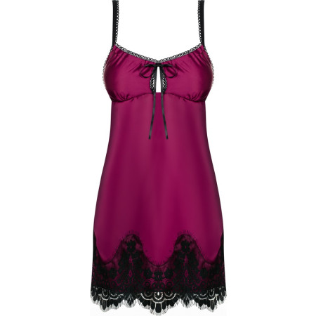 Vestito sexy 861-CHE-5 Chemise & Thong Obsessive