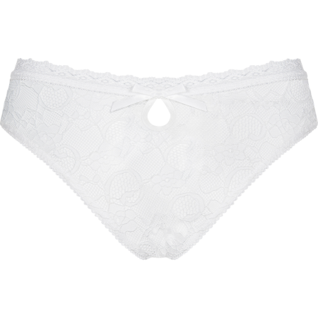 Mutandine sexy Swanita Panties White Obsessive
