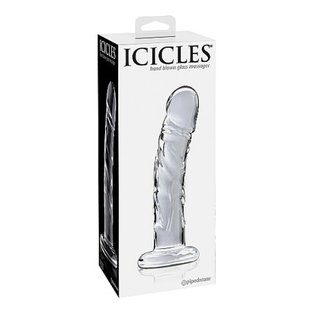 Dildo in vetro Icicles N.62 Pipedream