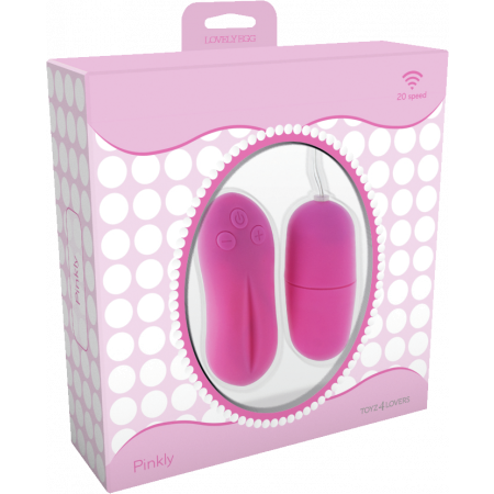Toy4Lovers Pinkly - ovetto vibrante