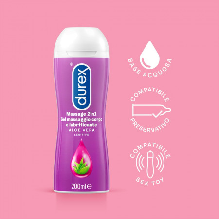 Durex Massage 2 in 1 Aloe Vera