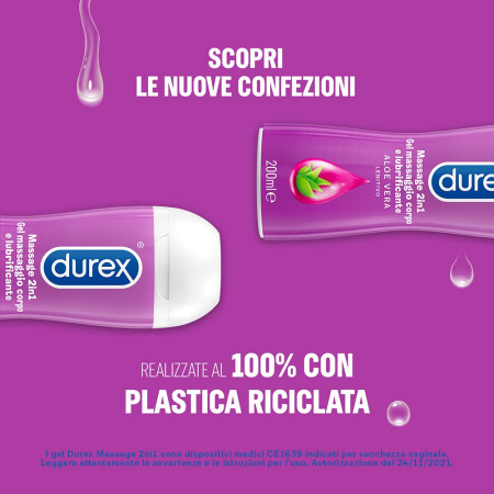 Durex Massage 2 in 1 Aloe Vera