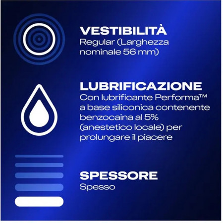 Durex Sync - preservativi ritardanti & stimolanti