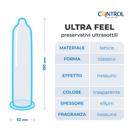 Control Ultra Feel - preservativi ultrasottili