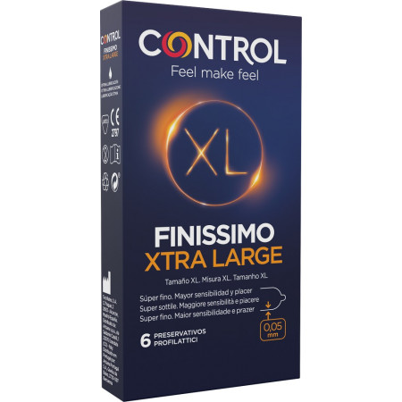Control Finissimo XL preservativi extralarge sottili