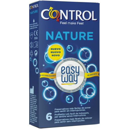 Control Nature Easy Way - preservativi classici con applicatore