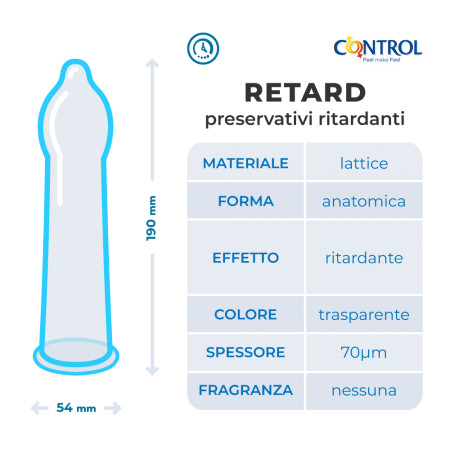 Control Adapta Retard preservativi ritardanti