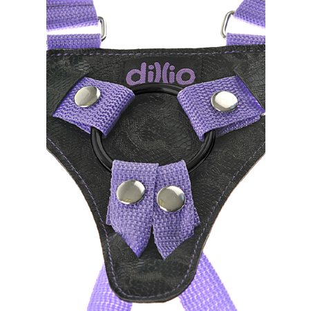 Imbracatura harness con dildo 7" Strap-On Suspender Harness Set Dillio