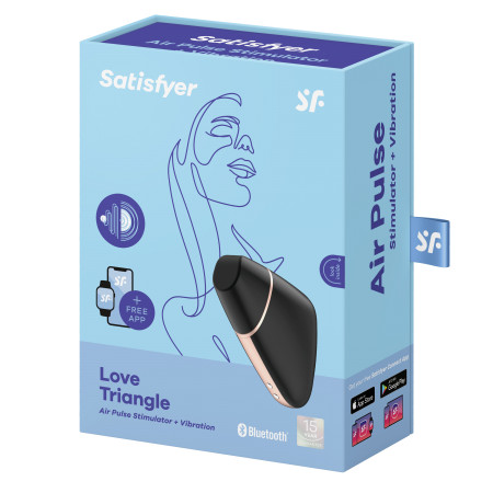 Succhiaclitoride con app Satisfyer Love triangle