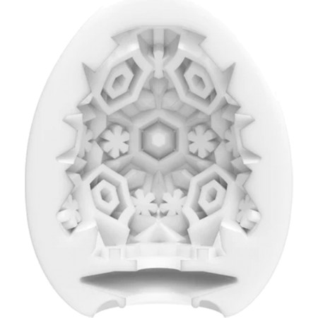 Tenga Egg Snow Crystal - masturbatore uomo