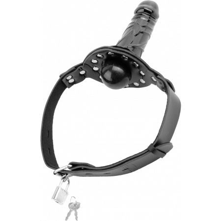 Pipedream Deluxe Ball Gag with Dong - mouth gag