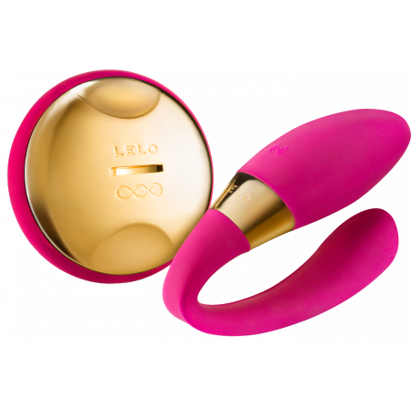 Lelo Tiani 24K - vibratore stimolatore per coppia rosa