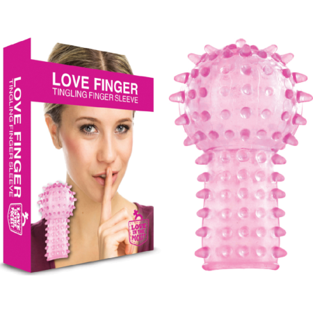 Guaina stimolante da dito Love Finger Tingling Love in the Pocket