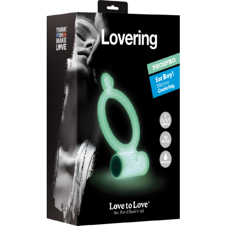 Anello vibrante Lovering Phospho Love to Love