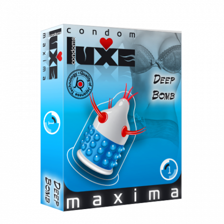 Luxe Deep Bomb - preservativi stimolanti