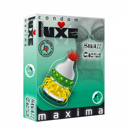 Luxe Hawaii Cactus - preservativi stimolanti