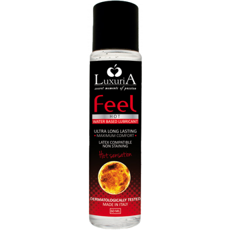 Luxuria Feel Hot Sensation - lubrificante effetto caldo 60mlLuxuria Feel Hot Sensation - lubrificante effetto caldo 60ml