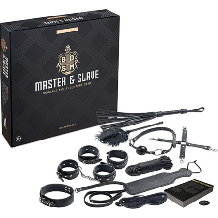 Kit bondage Master & Slave - Ed. Deluxe Tease&Please
