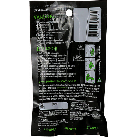 mrComodo Megasex - preservativi anallergici bidirezionali