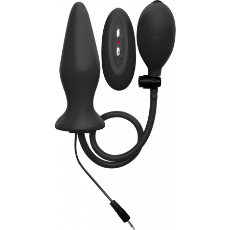 Inflatable Vibrating Silicone Plug