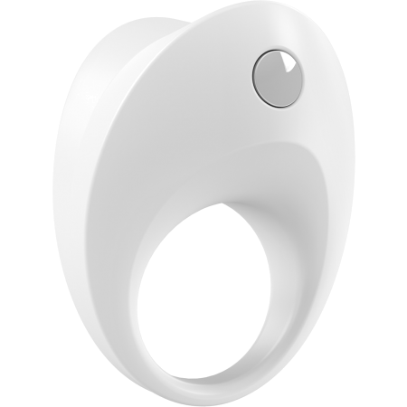 OVO B10 - anello fallico vibrante bianco