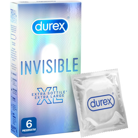 Durex Invisible XL 6pz