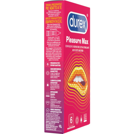 Durex Pleasuremax - preservativi stimolanti