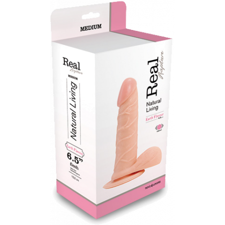 Toyz4Lovers Real Rapture Flesh 6.5" - vibratore realistico