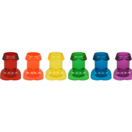 Set cicchetti colorati Kheper Games Rainbow Shot Glass Set