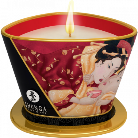 Shunga Erotic Art Romance - Vino e fragola